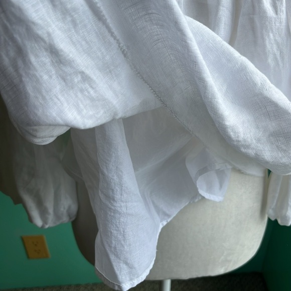 Off shoulder balloon sleeve crop - Picture 3 of 5